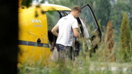 Futbolçu çörək almağa helikopterlə getdi