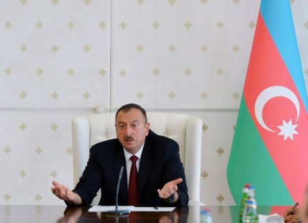 İlham Əliyev həmsədrləri qəbul etdi