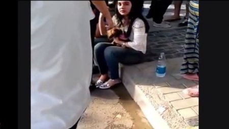 Sumqayıtda gənc qızın it üçün fəryadı