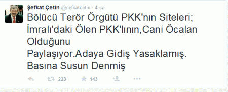 Öcalanın ölüm xəbəri yayıldı