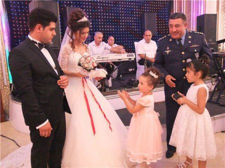 Şəhid qəhrəmanın qız övladı zabit oldu