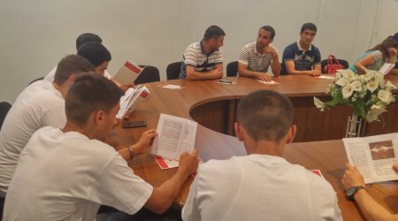 Talasemiyalılara tələbələrin könüllü dəstəyi