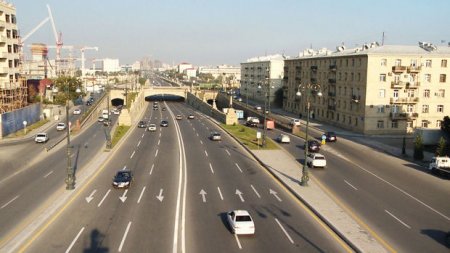 Heydər Əliyev prospektinin köməkçi yolları bağlanır