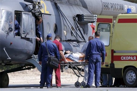Hərbi təlimdə helikopter qəzası