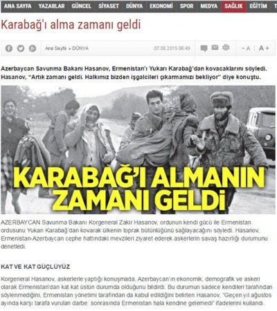 Dünya Qarabağın qaytarılmasından danışır