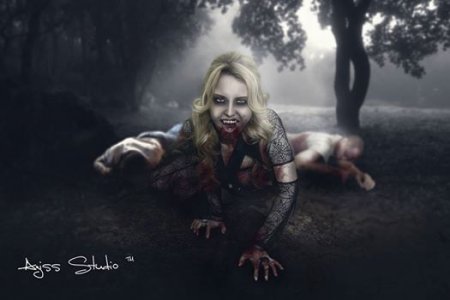Azərbaycanlı model vampir oldu