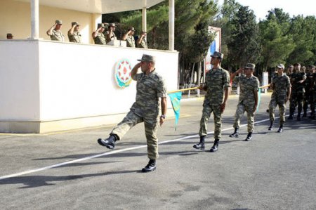 Əsgərlərimiz Vətənə sədaqət andı içdilər