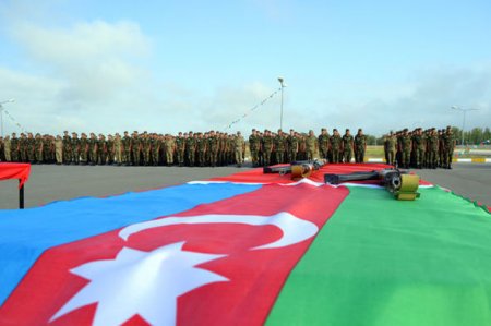 Əsgərlərimiz Vətənə sədaqət andı içdilər