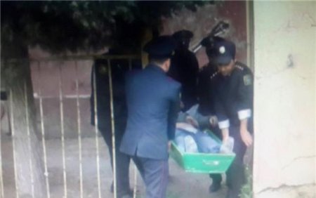 Mingəçevirdə polis bölməsinə aparılan şəxs 20 dəqiqə sonra öldü
