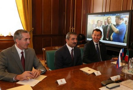 Minnixanov Elçin Quliyevlə görüşdü
