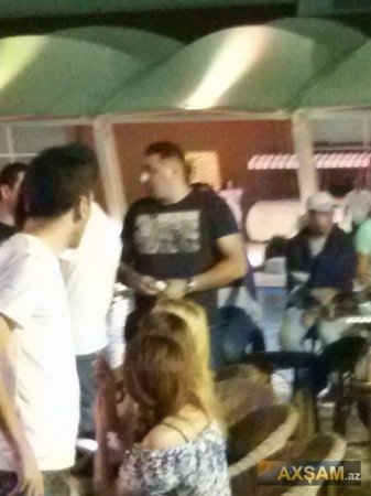 Ramil Səfərov Aygün Kazımovanın konsertində