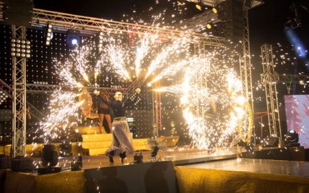 Ramil Səfərov Aygün Kazımovanın konsertində