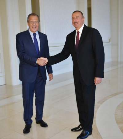 Prezident Lavrovla nələri müzakirə etdi?