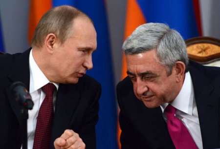 Sarkisyan Putinlə görüşə uçur