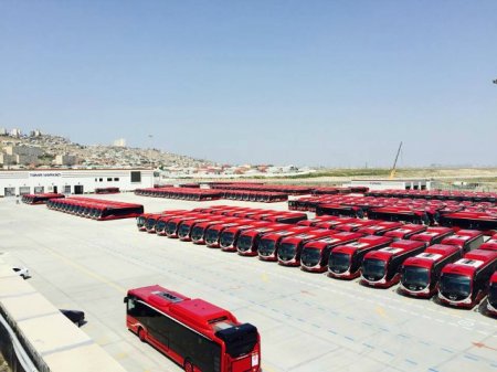 "BakuBus"-un ilk avtobusu bu xətt üzrə hərəkət edəcək