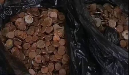 Bakıda zibillikdən 100 kiloqrama yaxın qəpik çıxdı
