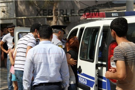 Sumqayıtda ara qarışdı: yol bağlandı, intihara cəhd olundu