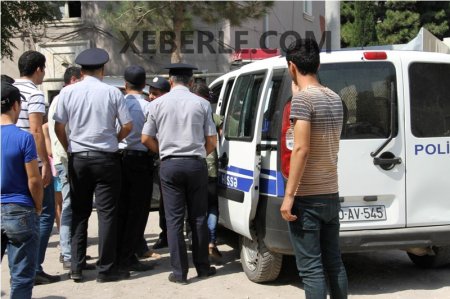 Sumqayıtda ara qarışdı: yol bağlandı, intihara cəhd olundu