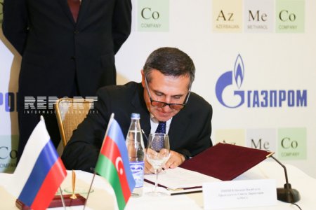 ​"AzMeCo" və "Qazprom" arasında müqavilə imzalanıb