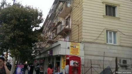 Gəncədə binalar yenidən poliuretanla üzlənir
