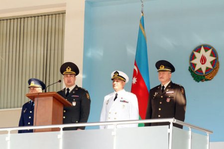 Kursantlar Vətənə sədaqət andı içdilər