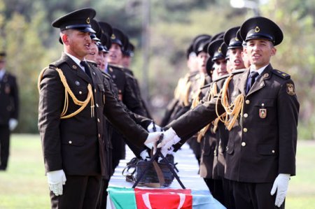 Kursantlar Vətənə sədaqət andı içdilər