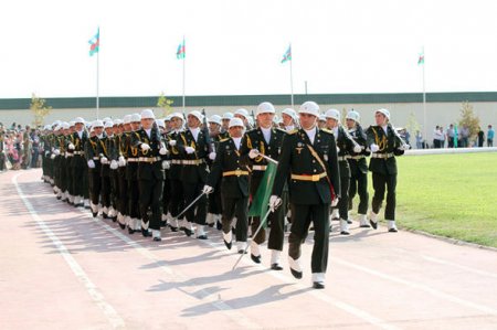 Kursantlar Vətənə sədaqət andı içdilər