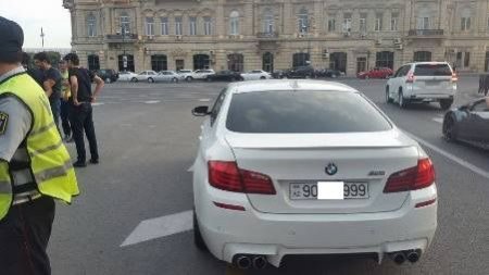Bakının bahalı maşınları cərimə meydançasında
