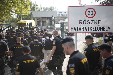 Qaçqınlar Macarıstan və Serbiya sərhədlərinə hücum çəkdilər