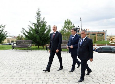 İlham Əliyev Ağsuda
