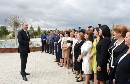 İlham Əliyev Ağsuda