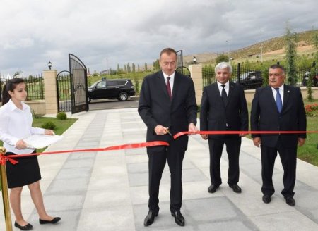 İlham Əliyev Ağsuda