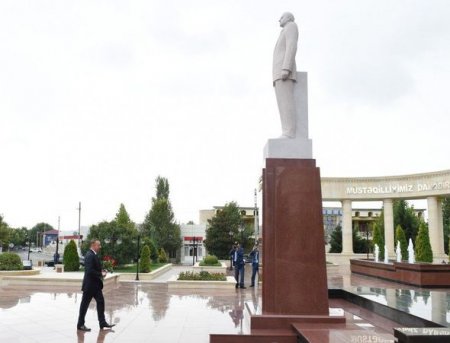 İlham Əliyev Ağsuda