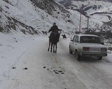 Azərbaycana güclü qar yağdı Azərbaycana güclü qar yağdı