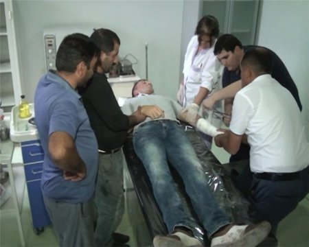 Hava yastığı 2 azəbaycanlını xilas etdi