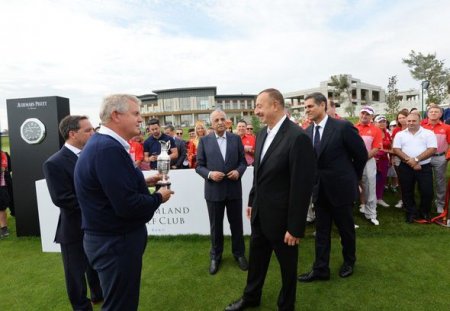 İlham Əliyev SABIS Sun Beynəlxalq məktəbinin açılışında