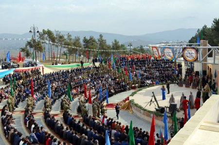 Müdafiə Nazirliyi cəbhə bölgəsində tədbir keçirib