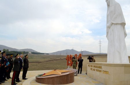 Müdafiə Nazirliyi cəbhə bölgəsində tədbir keçirib