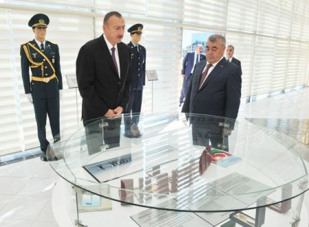 İlham Əliyevin Ucar və Göyçay rayonlarına səfəri