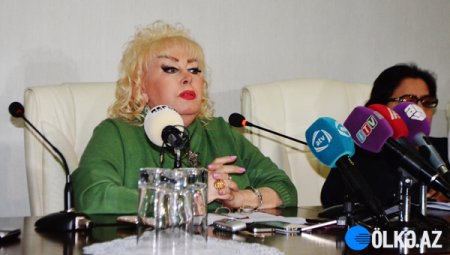 İlhamə Quliyeva mətbuat konfransı keçirdi