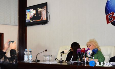 İlhamə Quliyeva mətbuat konfransı keçirdi