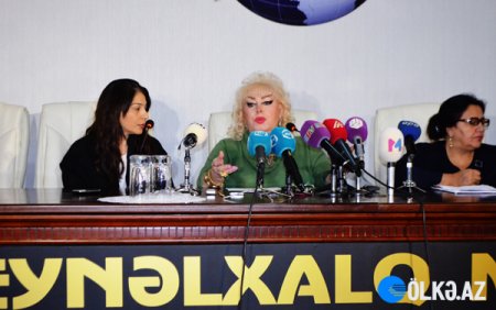 İlhamə Quliyeva mətbuat konfransı keçirdi