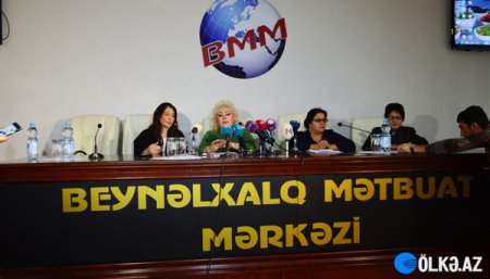 İlhamə Quliyeva mətbuat konfransı keçirdi