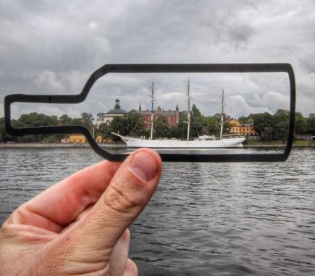 İngilis fotoqrofun qeyri-adi "kağız" fotoları