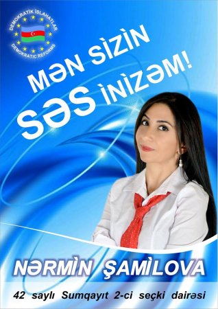 Sumqayıtın ən gənc xanım namizədi növbəti görüşlərini keçirib