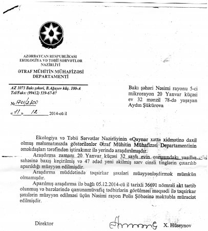 Leyla Əliyevanın təşəbbüsü ilə əkilən ağacları kim məhv etdi?