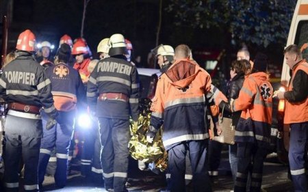 Buxarestdə gecə klubunda partlayış: Ölənlər var