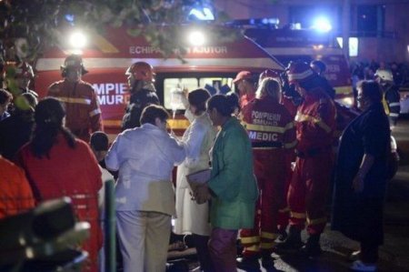 Buxarestdə gecə klubunda partlayış: Ölənlər var