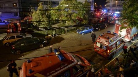 Buxarestdə gecə klubunda partlayış: Ölənlər var
