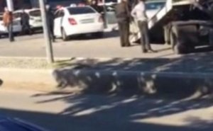 Bakıda ordu zabiti ilə yol polisi əlbəyaxa oldu